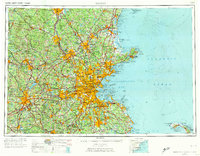 Download a high-resolution, GPS-compatible USGS topo map for Boston, MA (1974 edition)