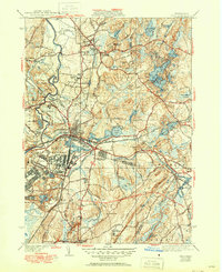 Download a high-resolution, GPS-compatible USGS topo map for Ayer, MA (1951 edition)