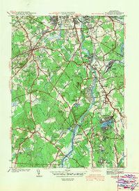 preview thumbnail of historical topo map of Middlesex County, MA in 1942