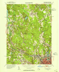Download a high-resolution, GPS-compatible USGS topo map for Blackstone, MA (1954 edition)