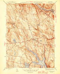 Download a high-resolution, GPS-compatible USGS topo map for Blandford, MA (1946 edition)