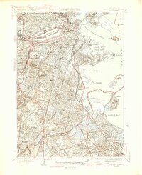 1946 Map of Boston South