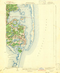 Download a high-resolution, GPS-compatible USGS topo map for Chatham, MA (1943 edition)