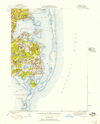 Download a high-resolution, GPS-compatible USGS topo map for Chatham, MA (1956 edition)