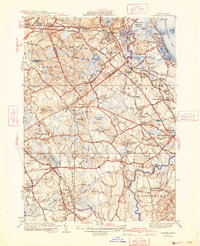 Download a high-resolution, GPS-compatible USGS topo map for Cohasset, MA (1941 edition)