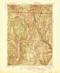 preview thumbnail of historical topo map of Franklin County, MA in 1946
