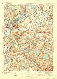 Download a high-resolution, GPS-compatible USGS topo map for Concord, MA (1943 edition)