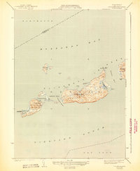 Download a high-resolution, GPS-compatible USGS topo map for Cuttyhunk, MA (1944 edition)