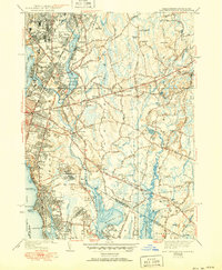 Download a high-resolution, GPS-compatible USGS topo map for East Providence, MA (1951 edition)