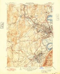 Download a high-resolution, GPS-compatible USGS topo map for Easthampton, MA (1949 edition)