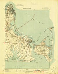 Download a high-resolution, GPS-compatible USGS topo map for Edgartown, MA (1944 edition)