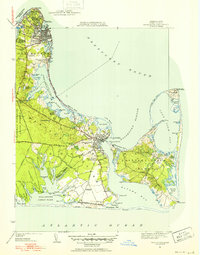 Download a high-resolution, GPS-compatible USGS topo map for Edgartown, MA (1951 edition)