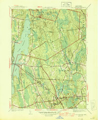 preview thumbnail of historical topo map of Bristol County, MA in 1944