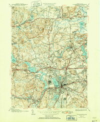 Download a high-resolution, GPS-compatible USGS topo map for Framingham, MA (1951 edition)