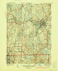 preview thumbnail of historical topo map of Norfolk County, MA in 1940