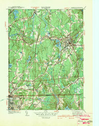 preview thumbnail of historical topo map of Norfolk County, MA in 1939