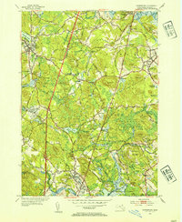 preview thumbnail of historical topo map of Essex County, MA in 1953