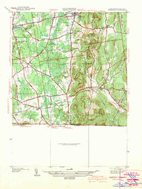 Download a high-resolution, GPS-compatible USGS topo map for Hampden, MA (1942 edition)