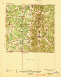 preview thumbnail of historical topo map of Hampden County, MA in 1940