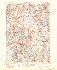 Download a high-resolution, GPS-compatible USGS topo map for Hanover, MA (1949 edition)