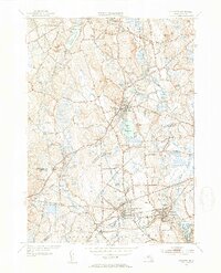 preview thumbnail of historical topo map of Middlesex County, MA in 1953