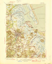 Download a high-resolution, GPS-compatible USGS topo map for Ipswich, MA (1945 edition)