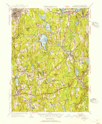 Download a high-resolution, GPS-compatible USGS topo map for Leicester, MA (1954 edition)