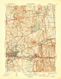 Download a high-resolution, GPS-compatible USGS topo map for Ludlow, MA (1944 edition)
