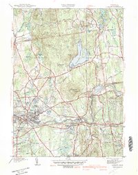 preview thumbnail of historical topo map of Hampden County, MA in 1942