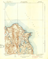 Download a high-resolution, GPS-compatible USGS topo map for Manomet, MA (1937 edition)