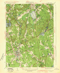 preview thumbnail of historical topo map of Norfolk County, MA in 1941
