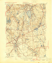 Download a high-resolution, GPS-compatible USGS topo map for Mansfield, MA (1947 edition)