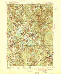 preview thumbnail of historical topo map of Norfolk County, MA in 1946