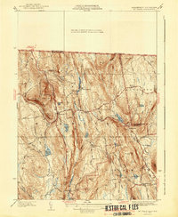 Download a high-resolution, GPS-compatible USGS topo map for Mt Grace, MA (1941 edition)