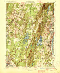 preview thumbnail of historical topo map of Hampden County, MA in 1938
