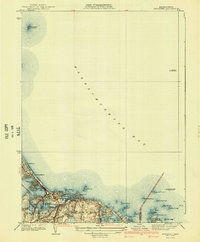Download a high-resolution, GPS-compatible USGS topo map for Nantasket, MA (1941 edition)