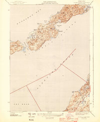 Download a high-resolution, GPS-compatible USGS topo map for Naushon Island, MA (1944 edition)