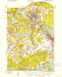 Download a high-resolution, GPS-compatible USGS topo map for Newburyport West, MA (1944 edition)