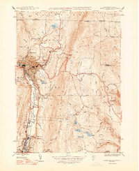 Download a high-resolution, GPS-compatible USGS topo map for North Adams, MA (1948 edition)