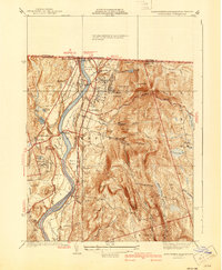 Download a high-resolution, GPS-compatible USGS topo map for Northfield, MA (1941 edition)