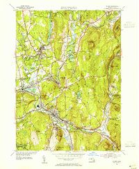 preview thumbnail of historical topo map of Hampden County, MA in 1954