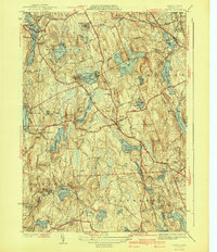 preview thumbnail of historical topo map of Worcester County, MA in 1941