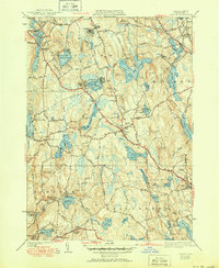 preview thumbnail of historical topo map of Worcester County, MA in 1941