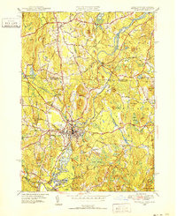 preview thumbnail of historical topo map of Middlesex County, MA in 1950