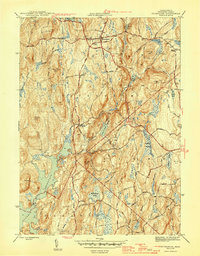 Download a high-resolution, GPS-compatible USGS topo map for Petersham, MA (1946 edition)
