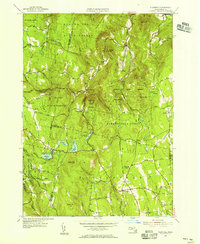 preview thumbnail of historical topo map of Franklin County, MA in 1955