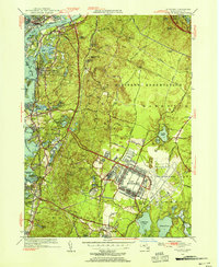Download a high-resolution, GPS-compatible USGS topo map for Pocasset, MA (1954 edition)