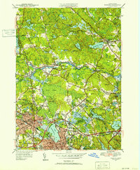 Download a high-resolution, GPS-compatible USGS topo map for Reading, MA (1952 edition)
