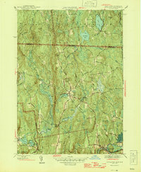 preview thumbnail of historical topo map of Worcester County, MA in 1946