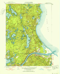 Download a high-resolution, GPS-compatible USGS topo map for Sagamore, MA (1952 edition)